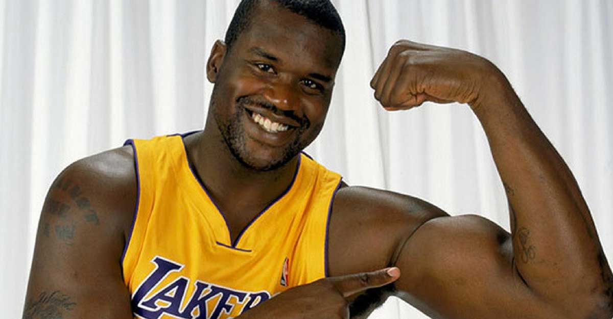 Shaquille O'neal taille
