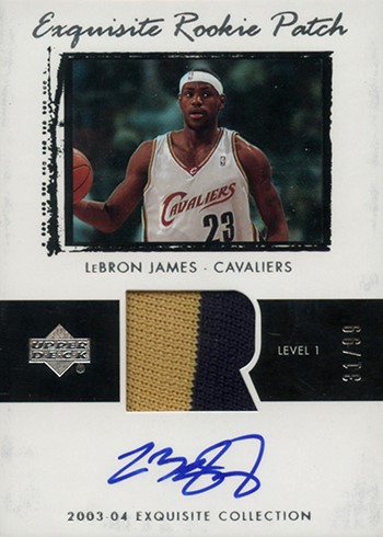 Carte 2003 LeBron James