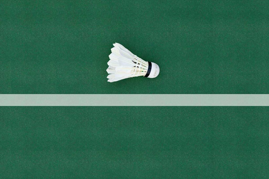 les dimensions d'un terrain de badminton