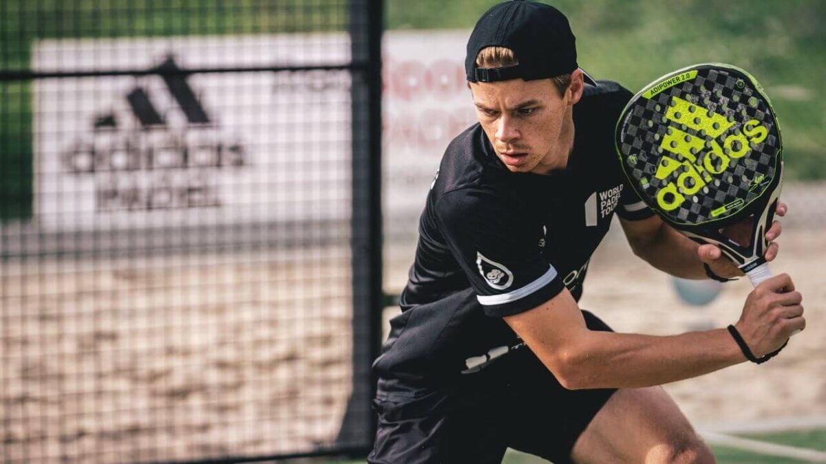 un débutant au padel