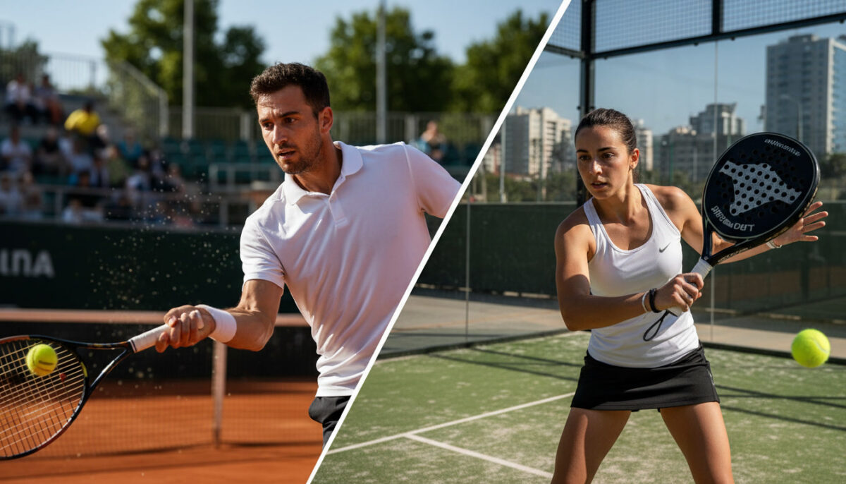 Padel vs tennis : quelles différences et quel sport choisir selon votre profil ?