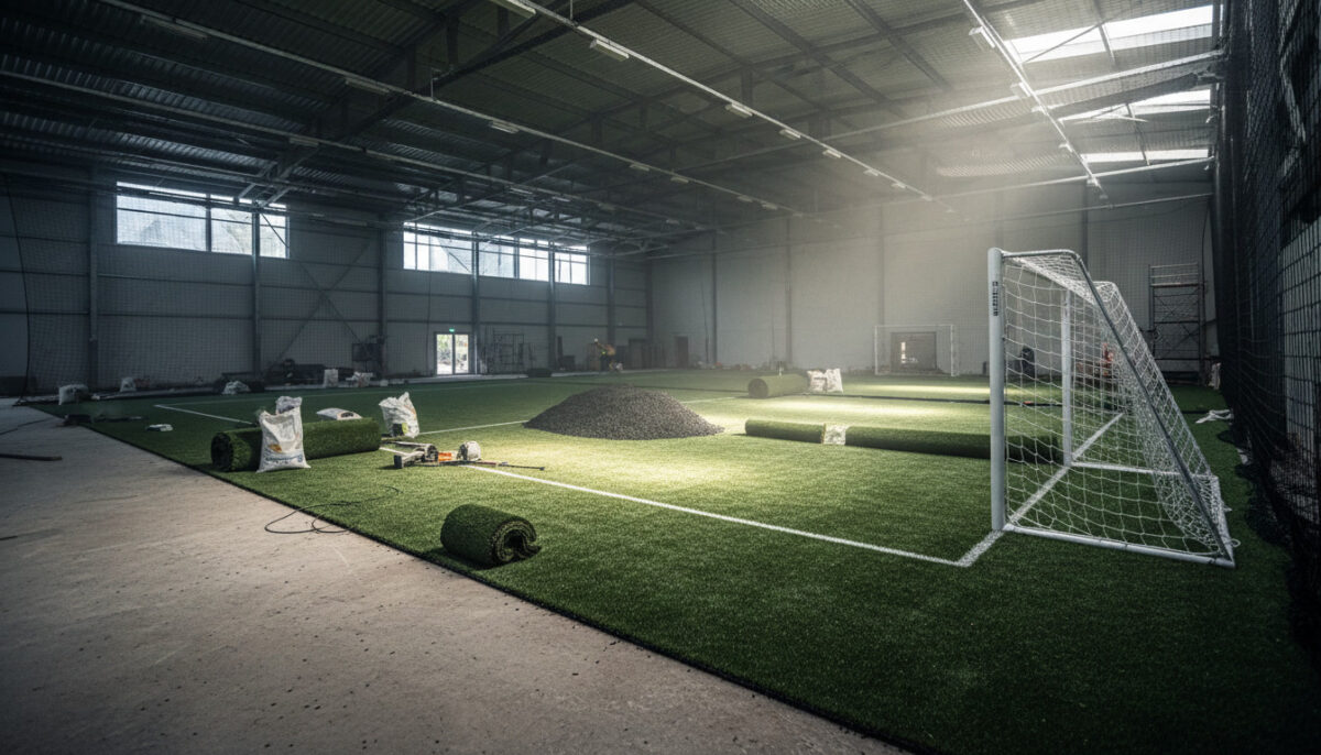 Combien coûte un terrain de foot en salle ? Prix, budget et facteurs à connaître