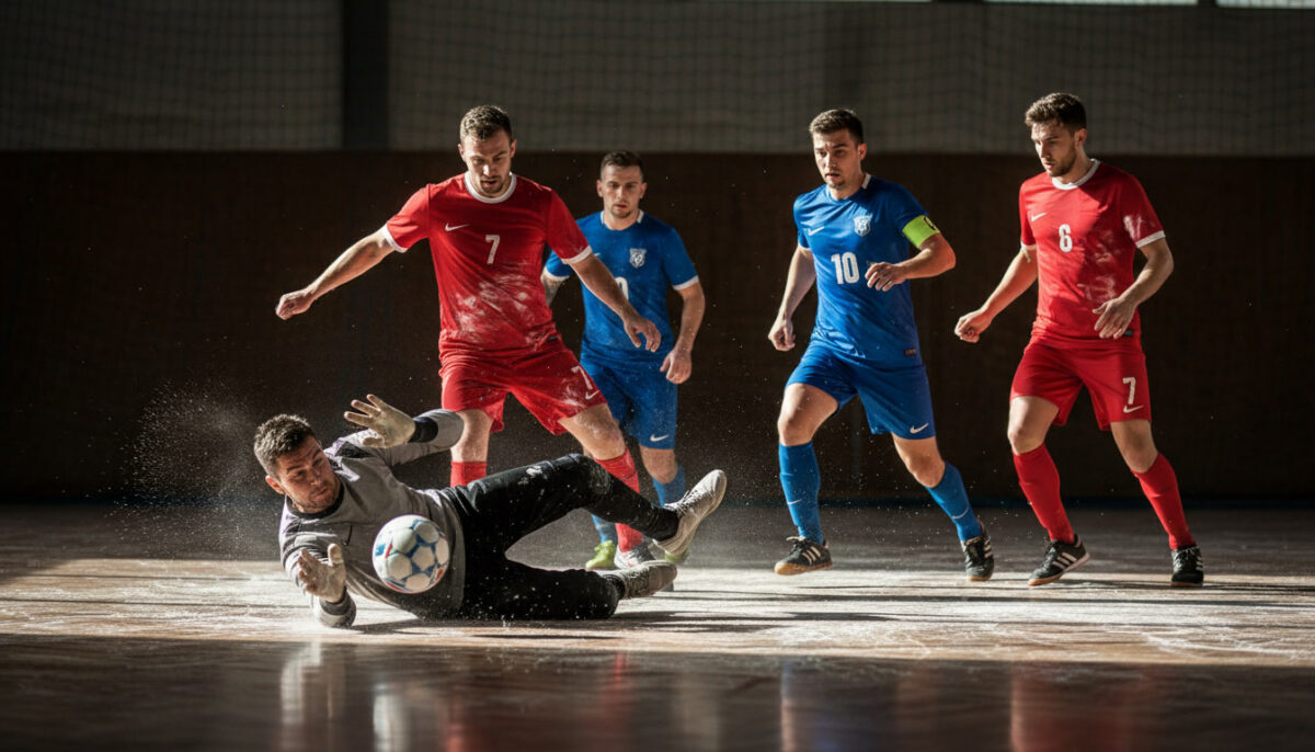 Combien de joueurs au foot en salle (futsal) ? Règles et composition d&rsquo;une équipe