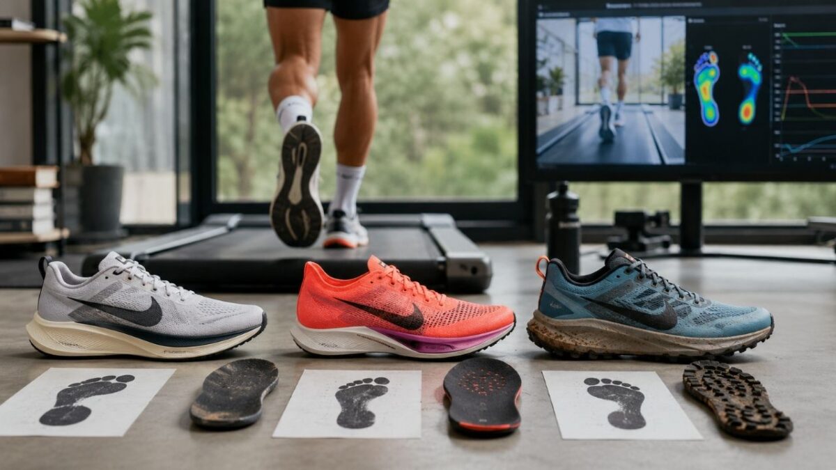 Choisir chaussures running nike selon foulée et terrain