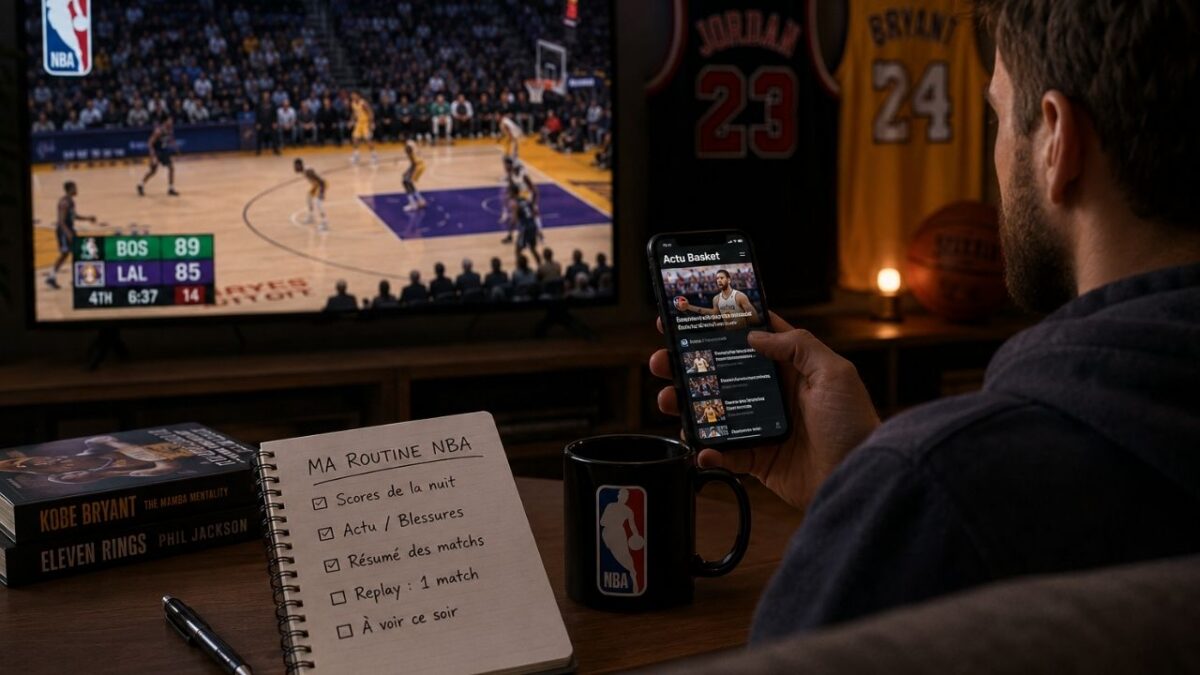 Comment suivre la saison NBA 2026-2027 sans y passer ses nuits ?